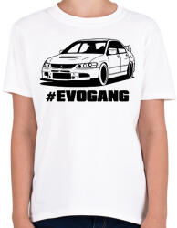 printfashion EvoGang - Gyerek póló - Fehér (14817593)