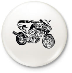 printfashion suzuki sv - Kitűző, hűtőmágnes - Fehér (3090322)