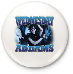 printfashion Az Addams tánc - Kitűző, hűtőmágnes - Fehér (11612110)