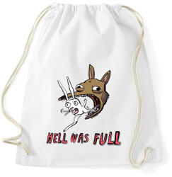 printfashion Hell was fun - Sportzsák, Tornazsák - Fehér (2016304)