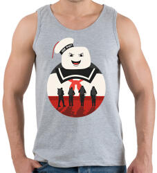 printfashion Stay puff - Férfi atléta - Sport szürke (2210924)