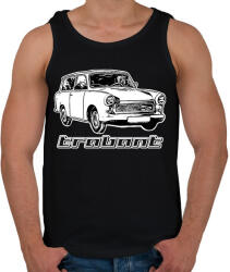 printfashion trabant - Férfi atléta - Fekete (8306943)