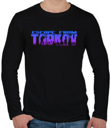 printfashion Escape from Tarkov - Színes - Férfi hosszú ujjú póló - Fekete (8747465)