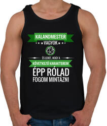 printfashion A következő karakterem te leszel (KM) - Férfi atléta - Fekete (2681483)