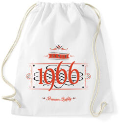 printfashion since-1966-red-black - Sportzsák, Tornazsák - Fehér (528278)