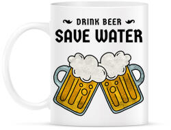 printfashion DRINKBEER - Bögre - Fehér (10357377)