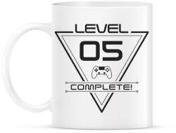 printfashion level-complete-05-grey - Bögre - Fehér (1057698)