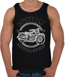 printfashion custom motorcycle - Férfi atléta - Fekete (11595609)