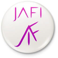 printfashion lila jafi - Kitűző, hűtőmágnes - Fehér (13383710)