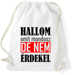 printfashion Hallom - Sportzsák, Tornazsák - Fehér (6155489)
