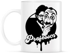 printfashion La Casa de papel - professor - art - Bögre - Fehér (4897657)