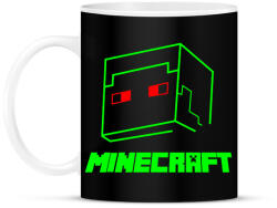 printfashion Minecraft - Bögre - Fekete (2959411)