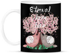 printfashion Eternal Lazy Love ; ) - Bögre - Fekete (836502)