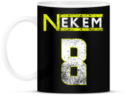 printfashion nekem 8 - Bögre - Fekete (2312132)