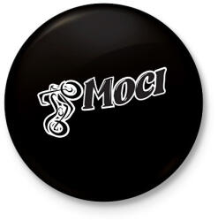 printfashion Boci Moci - Kitűző, hűtőmágnes - Fekete (14968711)