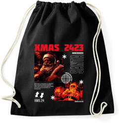 printfashion Streetwear xmas - Sportzsák, Tornazsák - Fekete (14916026)