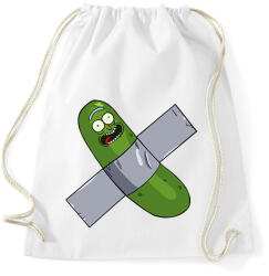 printfashion Ragasztós uborka Rick - Sportzsák, Tornazsák - Fehér (13844888)