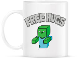 printfashion Free Hugs - Bögre - Fehér (2553496)