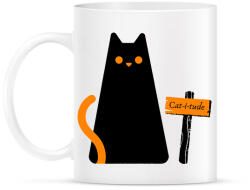 printfashion Cat-i-tude - Bögre - Fehér (2354030)