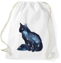 printfashion Cicás csillagkép - Sportzsák, Tornazsák - Fehér (1022486)