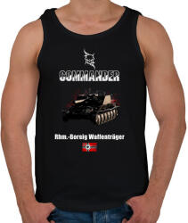 printfashion commander-rhm - Férfi atléta - Fekete (1888699)