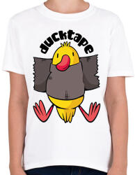 printfashion Ducktape - Gyerek póló - Fehér (12475475)