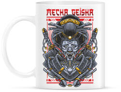 printfashion Mecha Geisha - Bögre - Fehér (16750412)