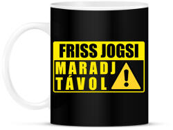 printfashion Friss Jogsi - Bögre - Fekete (1661114)