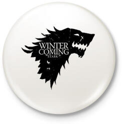 printfashion Stark - Kitűző, hűtőmágnes - Fehér (3075585)