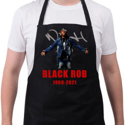 printfashion BLACK ROB - Kötény - Fekete (4939238)