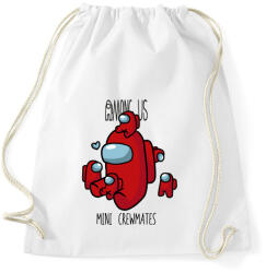 printfashion Among us Mini crewmates - Sportzsák, Tornazsák - Fehér (4340655)