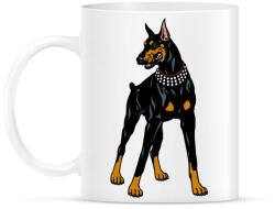 printfashion Doberman - Bögre - Fehér (5419772)