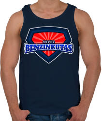 printfashion SUPERBENZINKUTAS - Férfi atléta - Sötétkék (11472392)