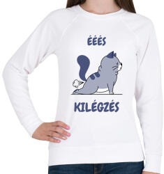 printfashion KILEGZES - Női pulóver - Fehér (10777129)