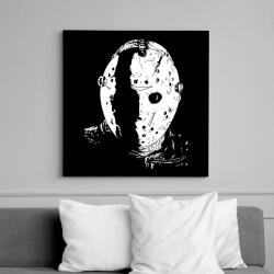 printfashion Jason Voorhees 4 - Vászonkép - Fekete (6660113)