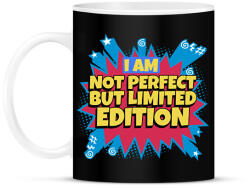 printfashion NOT PERFECT BUT LIMITED EDITION - Bögre - Fekete (10953534)