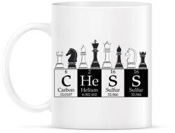 printfashion Chess - Sakk - Bögre - Fehér (7453259)