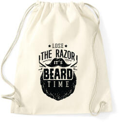 printfashion Borbély ideje - Sportzsák, Tornazsák - Natúr (108316)