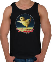 printfashion I am not nugget - Férfi atléta - Fekete (8150016)