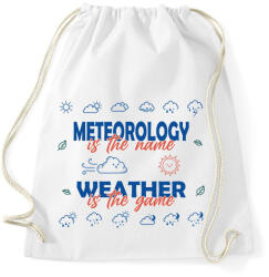 printfashion Meteorology is the name - Sportzsák, Tornazsák - Fehér (7441212)