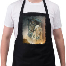 printfashion ló - Kötény - Fekete (4936202)