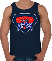 printfashion SUPERAPÓS - Férfi atléta - Sötétkék (11467136)