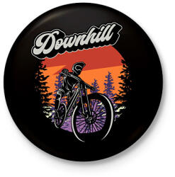 printfashion bicajos - Kitűző, hűtőmágnes - Fekete (14316597)