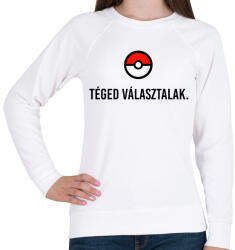 printfashion Téged választalak - Női pulóver - Fehér (6085966)