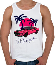 printfashion Miami - Férfi atléta - Fehér (1808507)