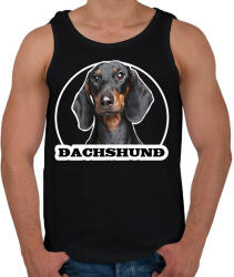 printfashion Tacskó - Férfi atléta - Fekete (11894163)