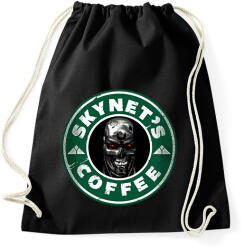 printfashion Skynet kávé - Sportzsák, Tornazsák - Fekete (1951657)