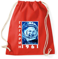 printfashion Gagarin 1961 Cirill - Sportzsák, Tornazsák - Piros (315394)