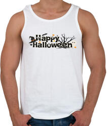 printfashion Happy Halloween - Férfi atléta - Fehér (1790557)