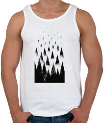 printfashion Black hills - Férfi atléta - Fehér (216503)